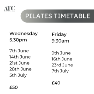 pilates timetable