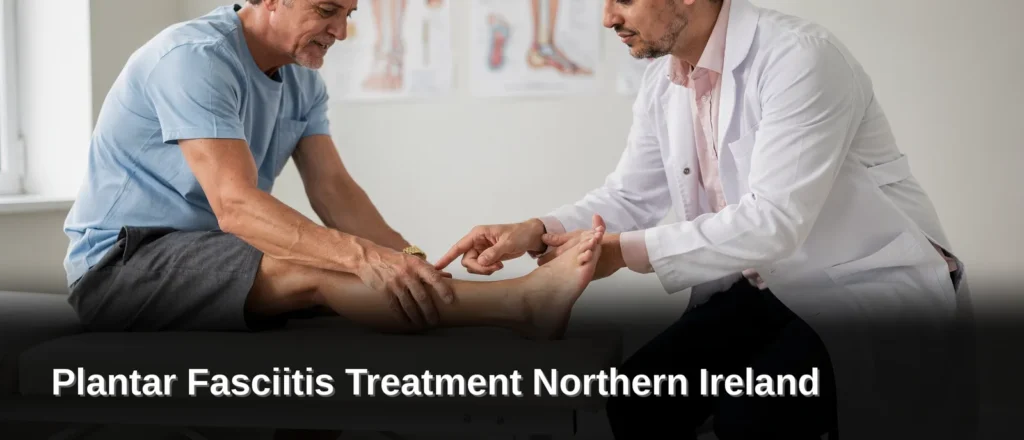 Heel pain develops when the plantar fascia, a thick band of tissue along the bottom