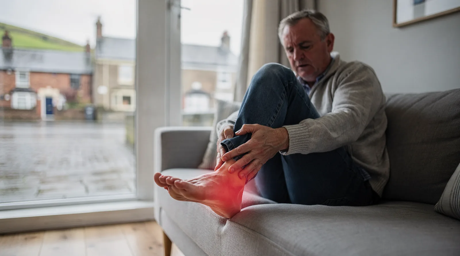 Stabbing pain at the bottom of the heel marks the clearest sign of plantar heel