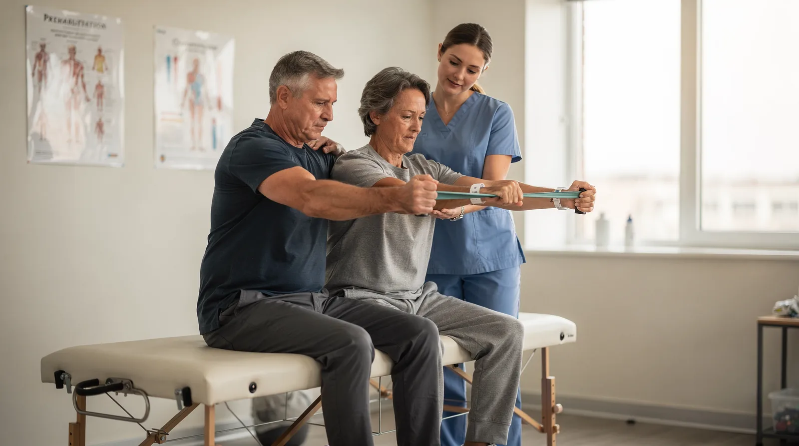 Knee strength and function before surgery determine how far ahead a patient starts the road